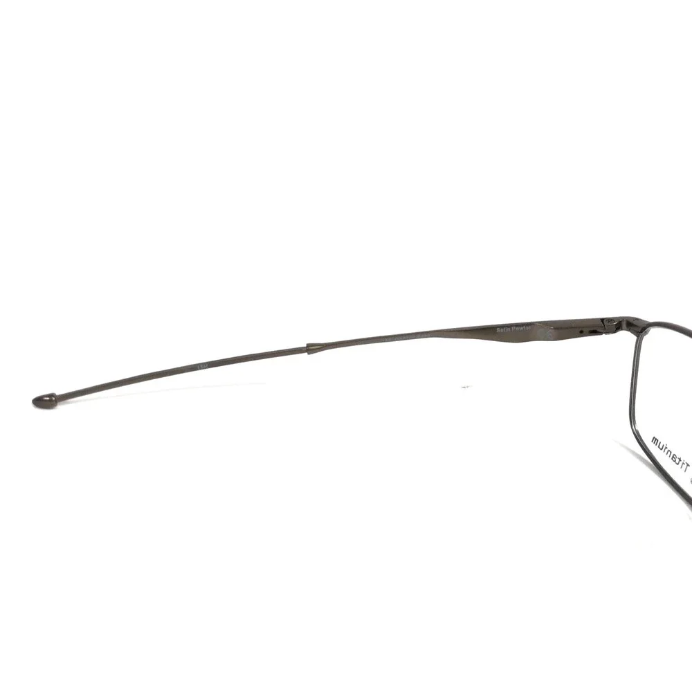 Oakley Eyeglasses Frames Wingfold OX5100-0252 Satin Pewter Rectangle 52-16-139